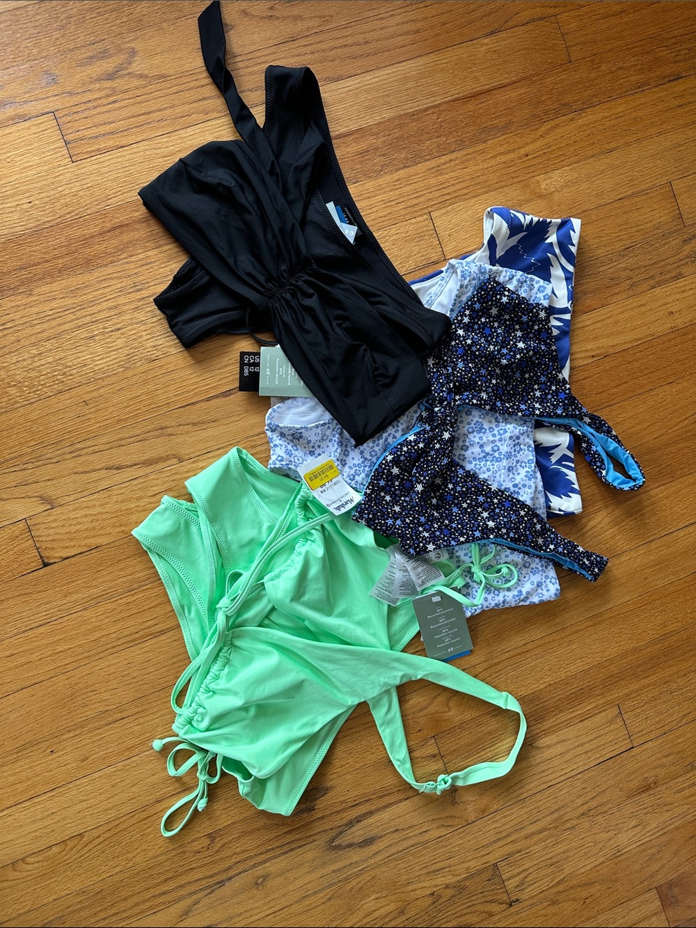 Bundle swimwear H&M, Madewell, Hollister